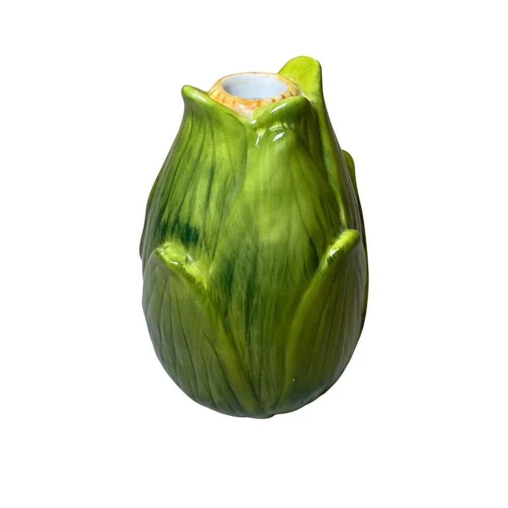 Style-Eyes by Baum Bros Corn‎ Cob Vase Planter Ceramic Farmhouse Decor 6